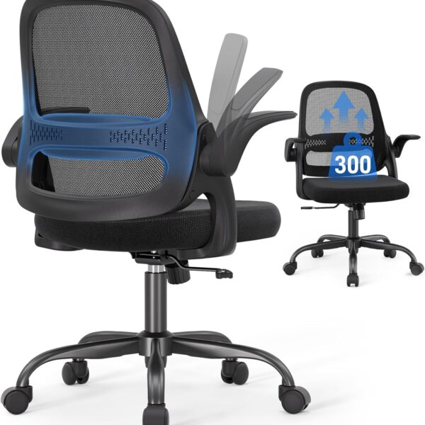 Ergonomic Mesh Office Chair Swivel Rolling Desk Chair