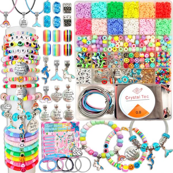 DIY Bracelet Making Kit for Girls Ages 5-12
