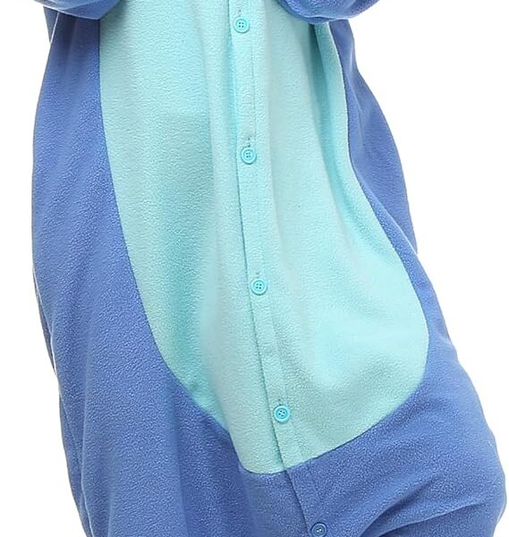 Adult Animal Onesie Pajamas Halloween Cosplay Costume Blue