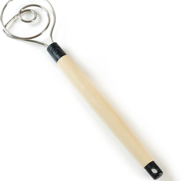 Heavy-Duty Dough Whisk, Dishwasher-Safe Mixing Tool