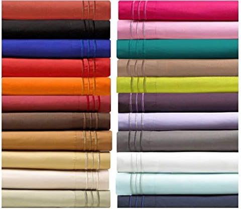 2-Piece Luxury Microfiber Pillowcase Set, Ultra-Soft, Wrinkle-Resistant, Cream/Tan, Standard/Queen - Image 4